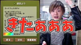 【パズドラ】ゴッドフェスで念願の…！一度きりチャレンジもやるよ【新しげパズ#11】