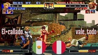 FT5 @kof96: El+callado. (MX) vs vale_todo (PE) [King of Fighters 96 Fightcade] Jun 5