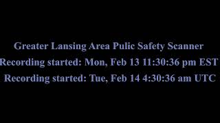 MSU Active Shooter Scanner Mon, Feb 13 2023 - Greater Lansing Area Public Safety Scanner Pt. 51