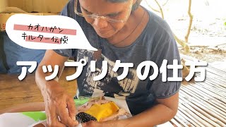 カオハガンキルターから教わるアップリケの仕方 | フィリピン, セブ, カオハガン島