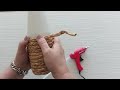 decorative vase idea with glass jar diy jute rope glass jar crafts