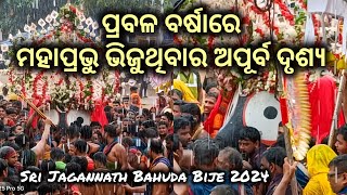 ବାହୁଡ଼ା ପହଣ୍ଡି ବେଳେ👆ପ୍ରବଳ ବର୍ଷାରେ ମହାପ୍ରଭୁ ଭିଜୁଥିବାର ଅପୂର୍ବ ଦୃଶ୍ୟ 🙏 Jay Jagannath | Pahandi Bije