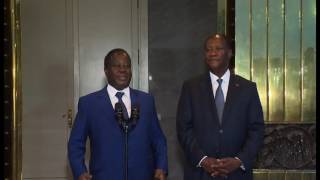 Présidence: Bedié rencontre le Président Ouattara