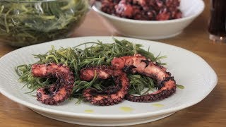 Πικάντικο χταπόδι με αλμύρα | FOOD VIDEOs