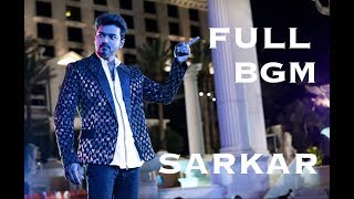 Sarkar Full BGM | Vijay | A. R. Rahman | A. R. Murugadoss