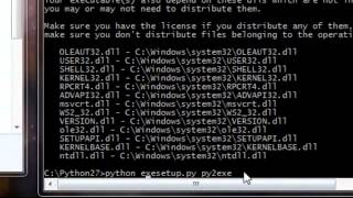 py2exe ticket