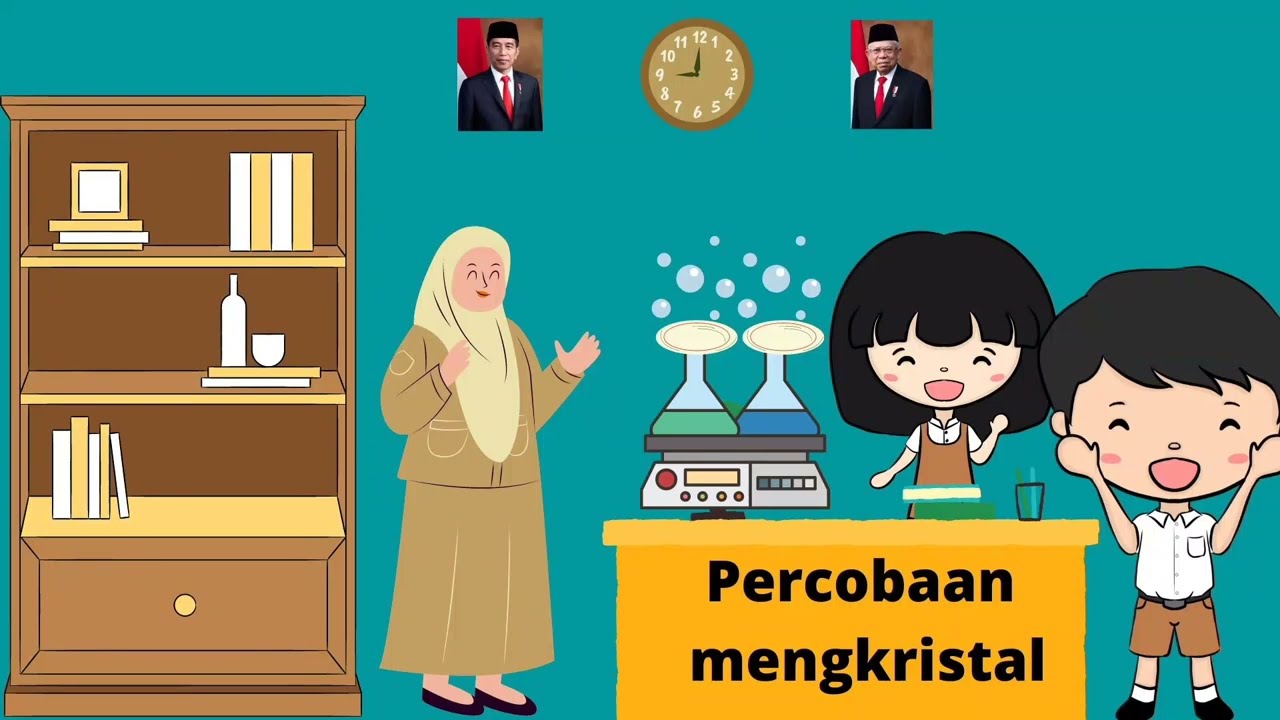 Percobaan Perubahan Wujud Benda (mengkristal) | IPAS Kelas 4 | Kurmed ...