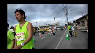 福岡マラソン・2022　ゴ－ル迄400m付近　1　12：28～