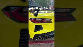 C8 Corvette Pro Charger build. Who needs a Z06. Follow to see the full build. #c8 #procharger