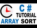 Minute Code: C# Array Sort