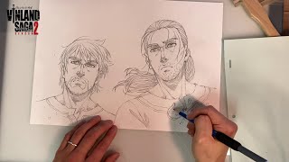 TVアニメ「ヴィンランド・サガ 」SEASON 2 ＜キャラクターデザイン / 総作画監督：阿比留 隆彦 ＞Illustration Making Movie