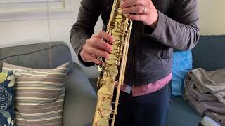 Yanagisawa S-6 Soprano Saxophone Demo, www.dcsax.com November 11, 2018