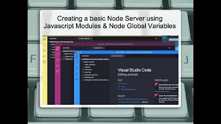 Creating a basic Node Server using Javascript Modules & Node Global Variables