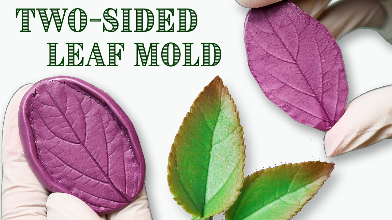 How To Make Silicone Leaf Mold. DIY Veiner For Leaves - YouTube