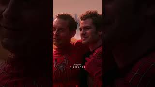 SPIDER MAN NO WAY HOME END SCENE | ALL THREE SPIDER MAN TOGETHER | TOM HOLLAND | ANDREW | TOBEY | 4K