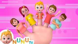 Finger Family Song | Nursery Rhymes & Kids Songs | NuNu Tv Baby Songs