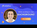 Lottie background icon - While scrolling - Webflow Interactions tutorial