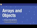 Arrays and Objects