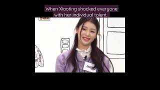 When Kep1er Xiaoting shocked everyone with her talent