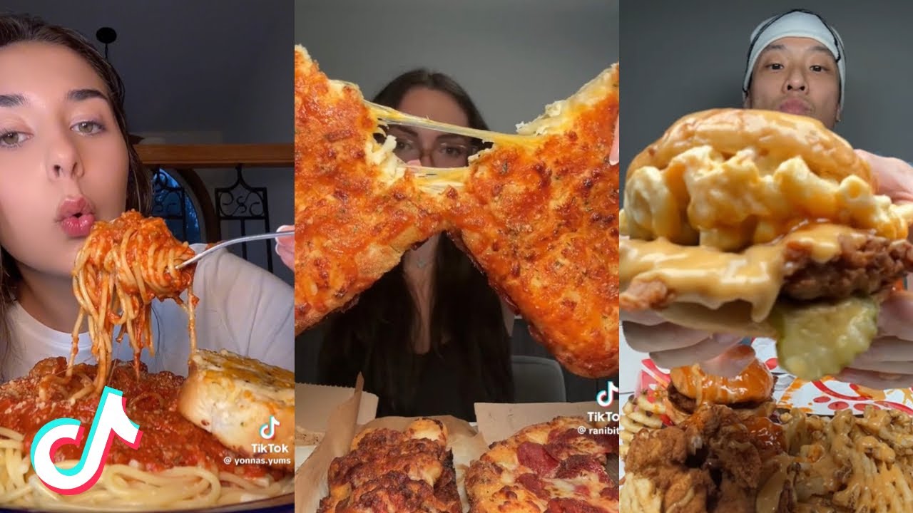 Tiktok Mukbang Compilation 4 Youtube