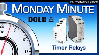 DOLD Timer Relays - Monday Minute at AutomationDirect