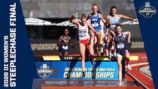 Women's 3000m steeplechase final - 2026 NCAA outdoor track and field championships