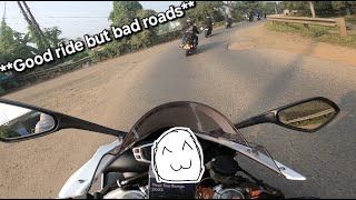 Day 2 of my first group ride with Daytona  I  When will the Highway arrive #motovlog #kolkata