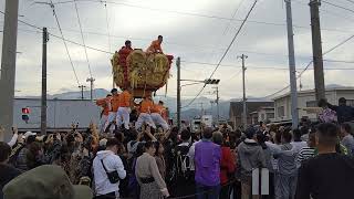 【HD高画質】令和元年 新須賀VS西原 8 新居浜太鼓祭り