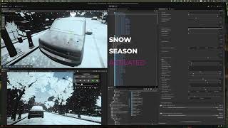 Unity Tutorial: Celestial Cycle Dynamic Nature - Part3 (Weather and Season Manager)