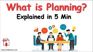 Planning in Management Explained | Types, Process & Importance