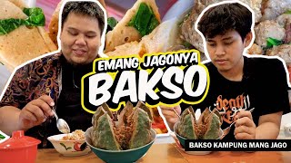 INI BARU JAGONYA BAKSO KAMPUNG || BAKSO KAMPUNG MANG JAGO || PORSI SUPER BANYAK