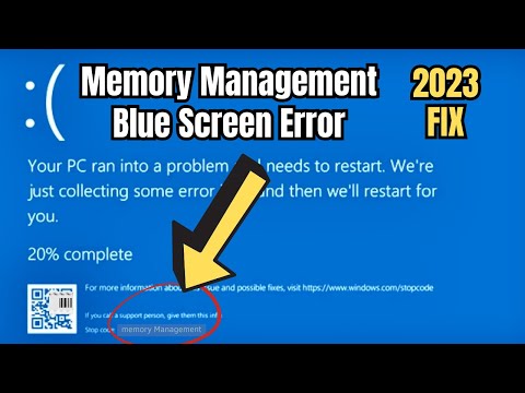 What causes blue screen memory?