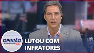 Lacombe fala de assalto em sua residência e critica soltura dos envolvidos