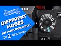 Photography Modes - Which camera mode?