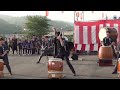 竜花　『夕張炭鉱太鼓』（ヤマ太鼓）夕張夏祭り8 5