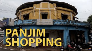 Panjim Shopping 4K: Borkar Road, 18 June Road, Goa, June 2023