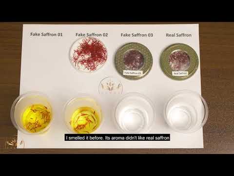What is difference between saffron and orange?
