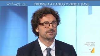 Danilo Toninelli (M5S) a L'aria che tira (INTEGRALE) 22/5/2018