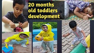 20 month old toddler activities and growth development