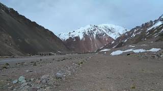 El paisaje de Uspallata (Mendoza)