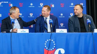 FULL PRESS CONFERENCE: New 76ers coach Nick Nurse speaks to media