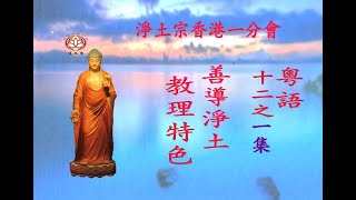 《粵語》善導淨土教理特色（十二之一集)丨淨土宗