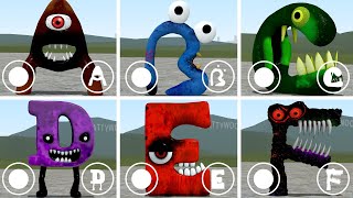 PLAYING AS NIGHTMARE ALPHABET LORE In Garry's Mod!