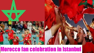 ሞሮኮ v ፖርቹጋል #Morocco fan celebrated Istanbul