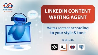 Demo of LinkedIn Copywriter AI Agent built using Langflow, Appsmith and Langfuse