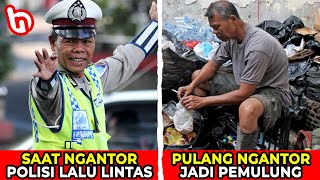 NGGAK GENGSI JADI PEMULUNG SELEPAS TUGAS! Inilah 5 Pekerjaan Sampingan Anggota Polisi Indonesia