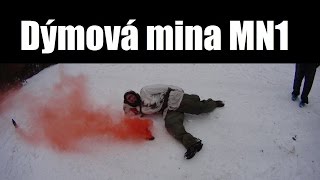 Nášlapná mina - dýmovnice MN-1 (airsoft / paintbal)