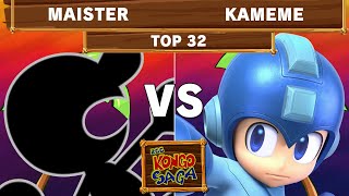 2GG Kongo Saga - ANH NVR | Maister (Game & Watch) VS R2G | Kameme (Mega Man) Top 32 - Smash Ultimate