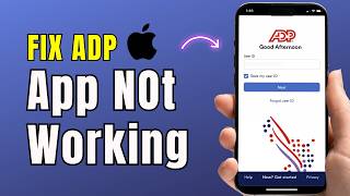 ADP App Not Working On iPhone ? App opens then immediately closes on iOS 26.4.2 !