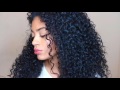 updated curly hair routine summer healthy shiny natural hair jasmeannnn